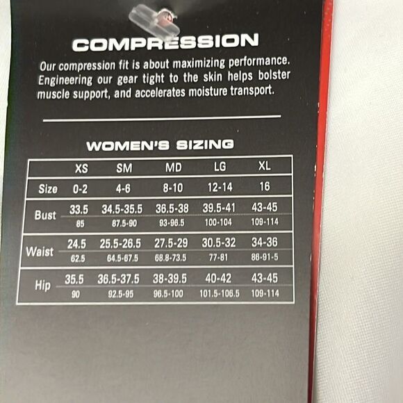 Under Armour Black/Off-White UPF 30 Heat Gear Compression Sleeveless… - Picture 15 of 15